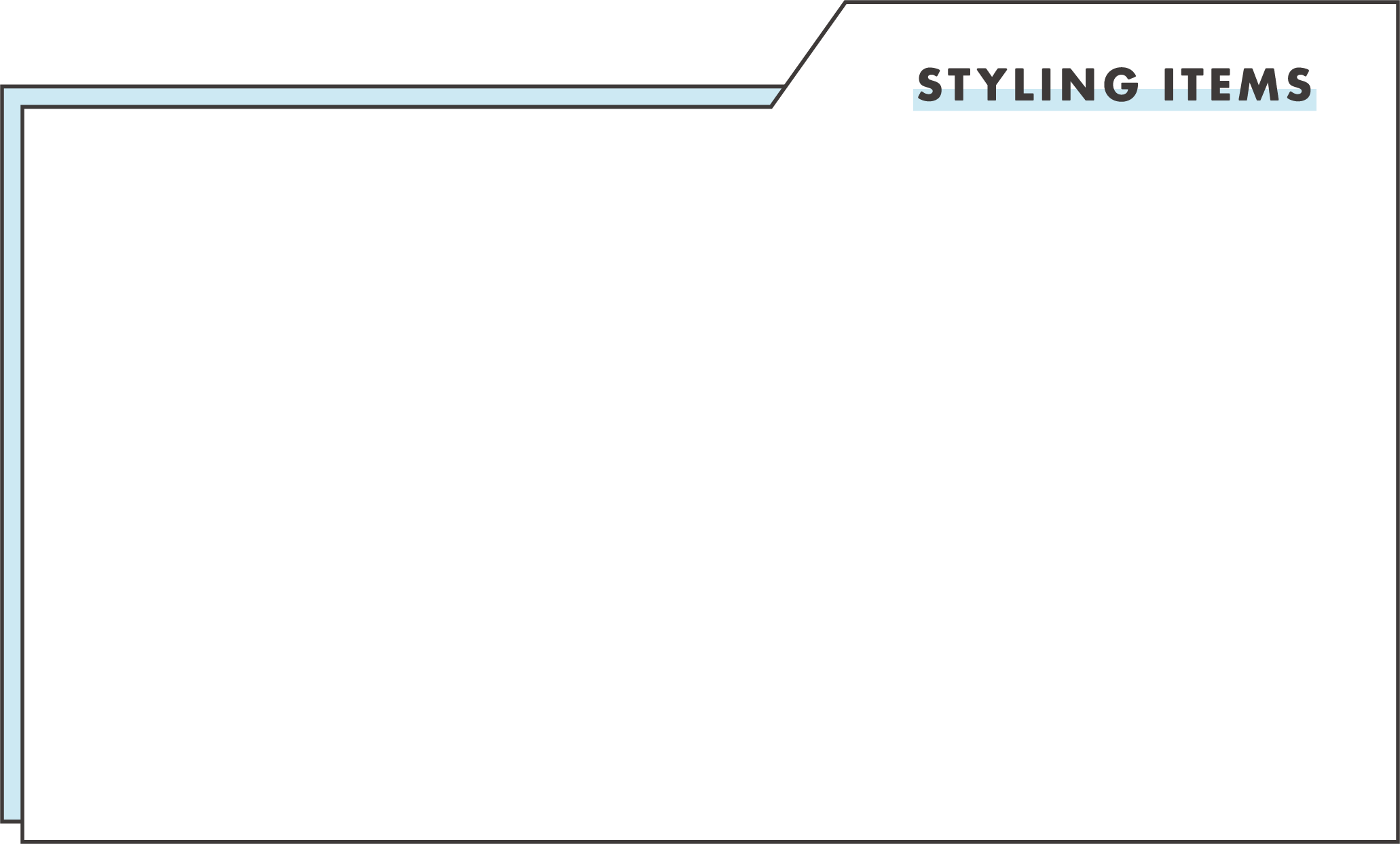 STYLING ITEMS