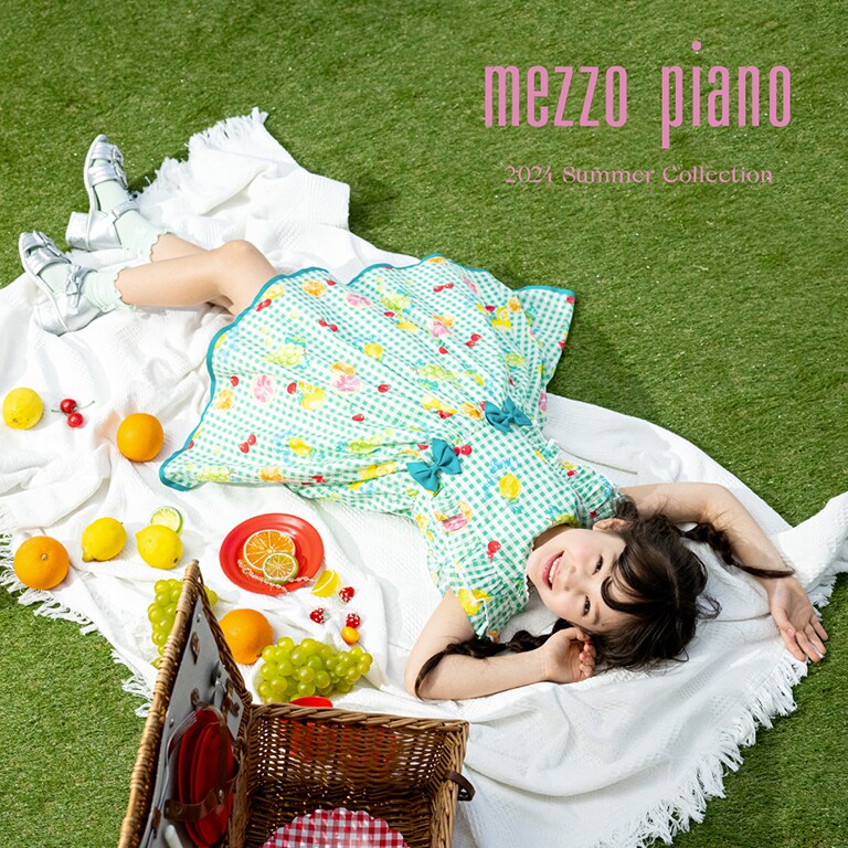 mezzo piano 2024Summerコレクション