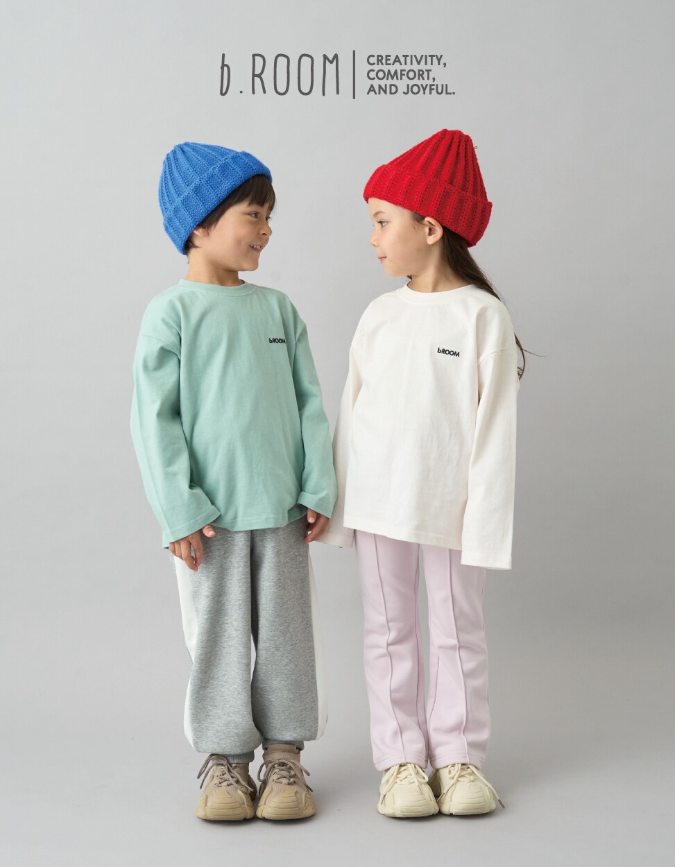 b.ROOMデイリースタンダードウェアシリーズ 2025 autumn collection