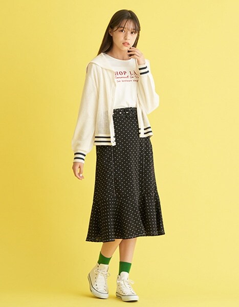 セーラーカーディガンTシャツセット(S(140) 白): ジュニア - ナルミヤ 