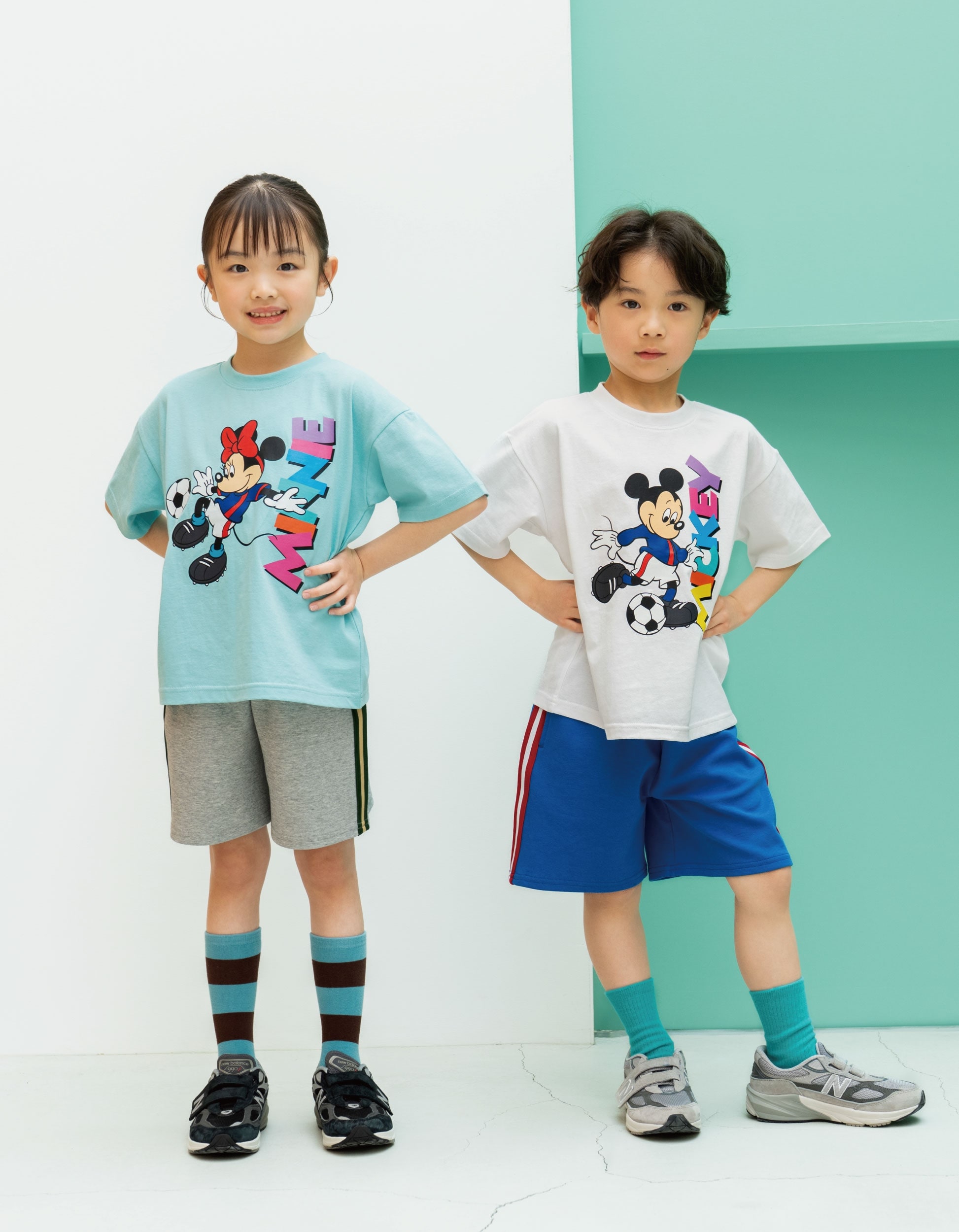 サッカー応援コーデ