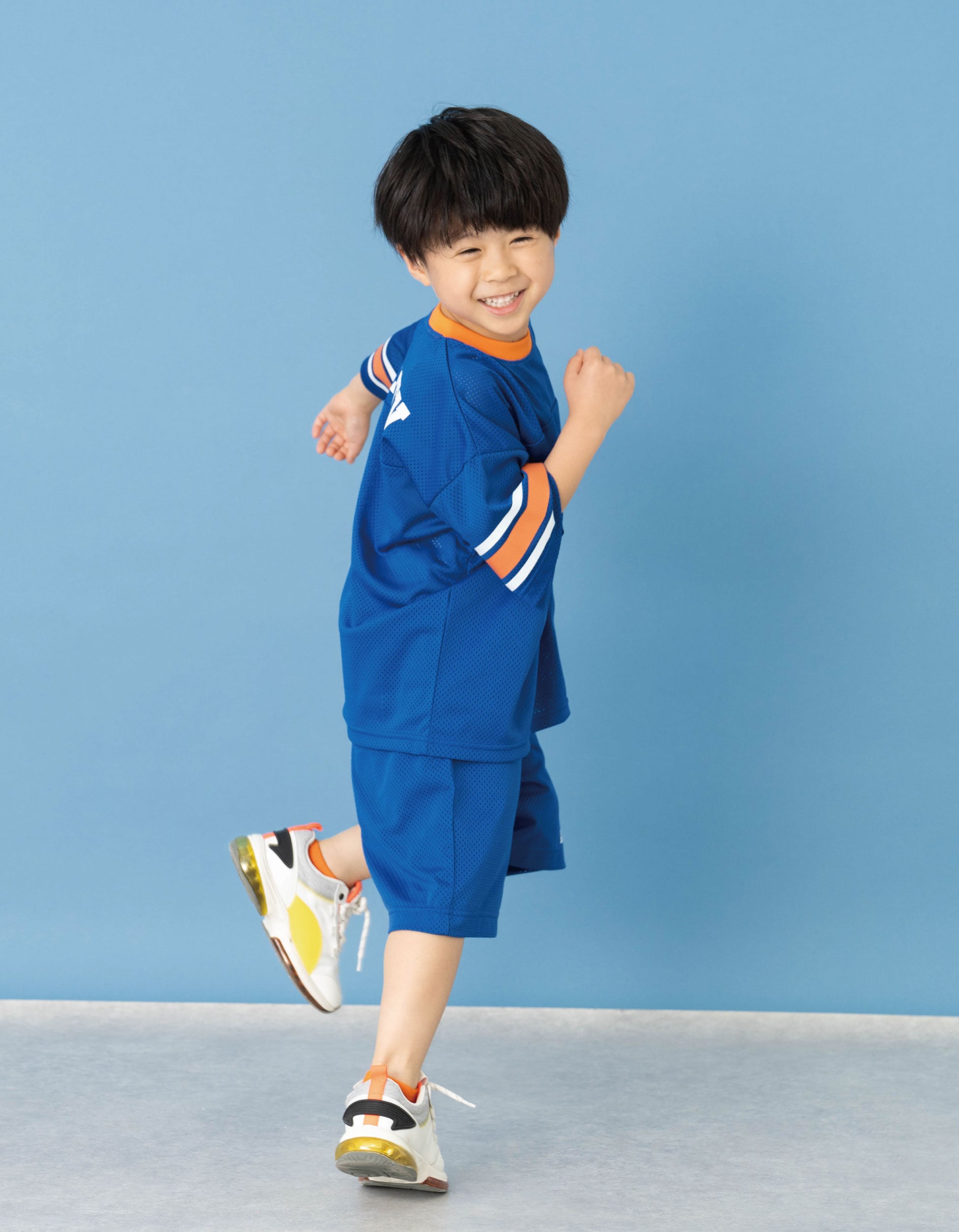 サッカー応援コーデ
