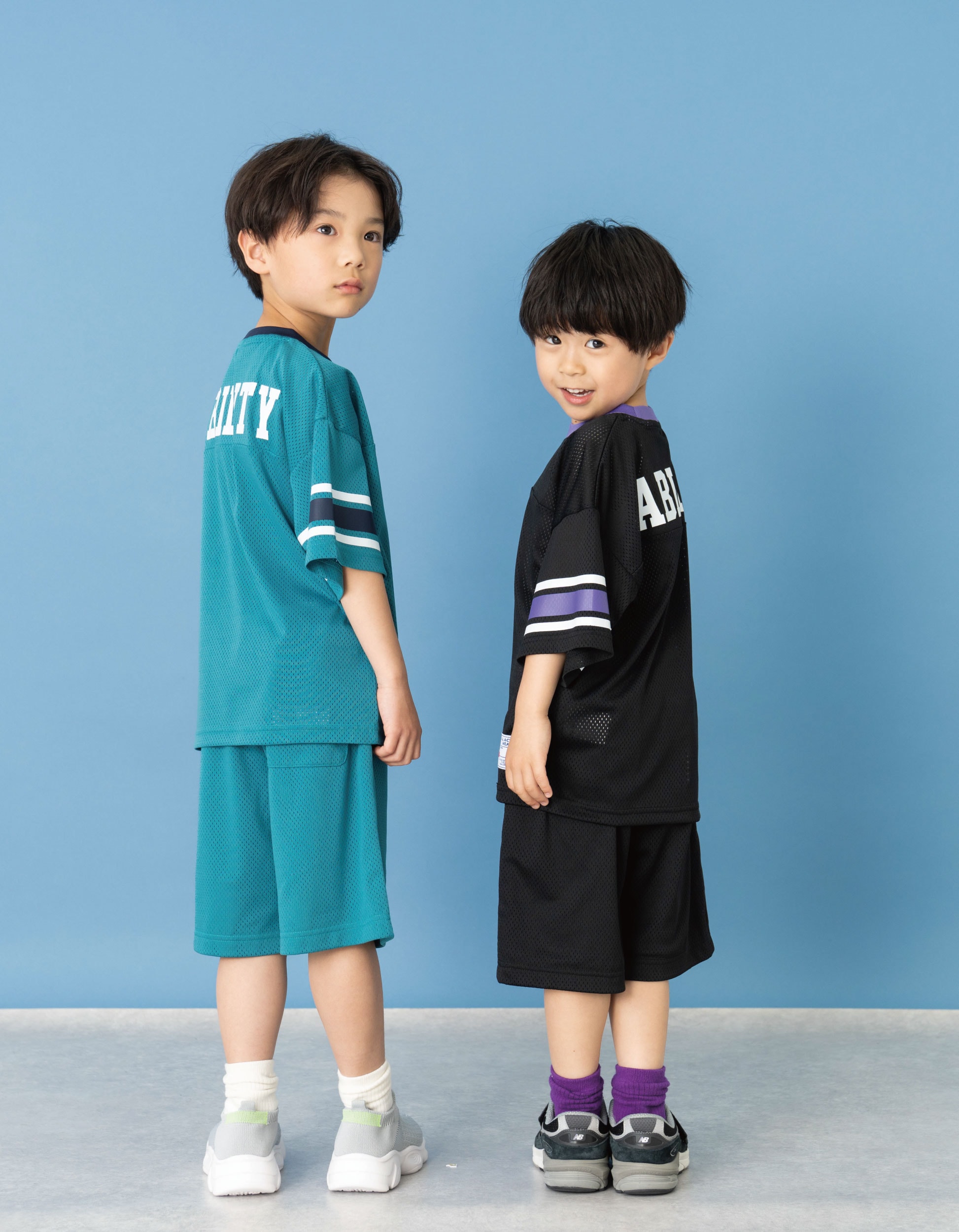 サッカー応援コーデ