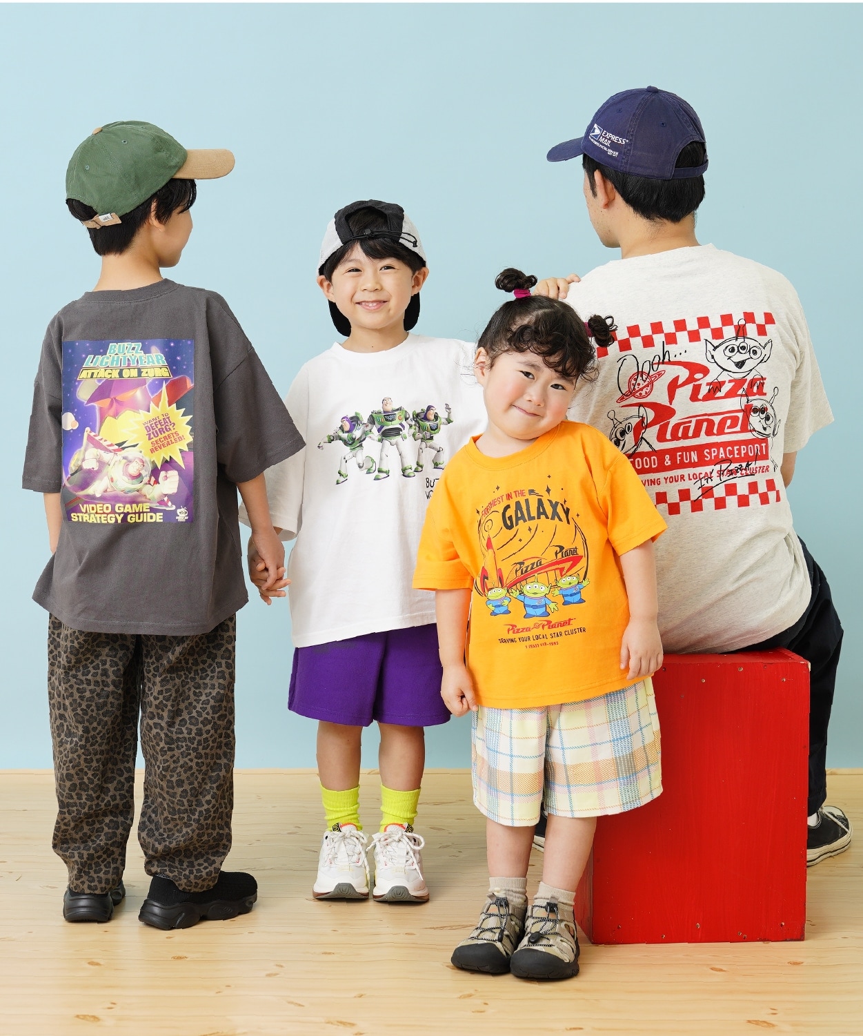 【家族リンク】トイストーリーTシャツ