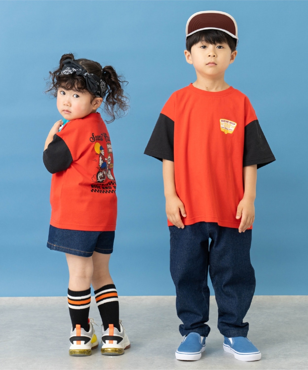 【兄弟リンク】アソートドライブプリント半袖Tシャツ