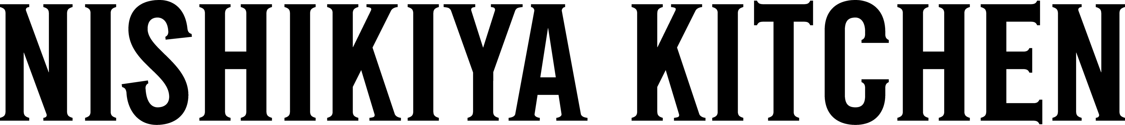 NISHIKIYA KITCHEN
