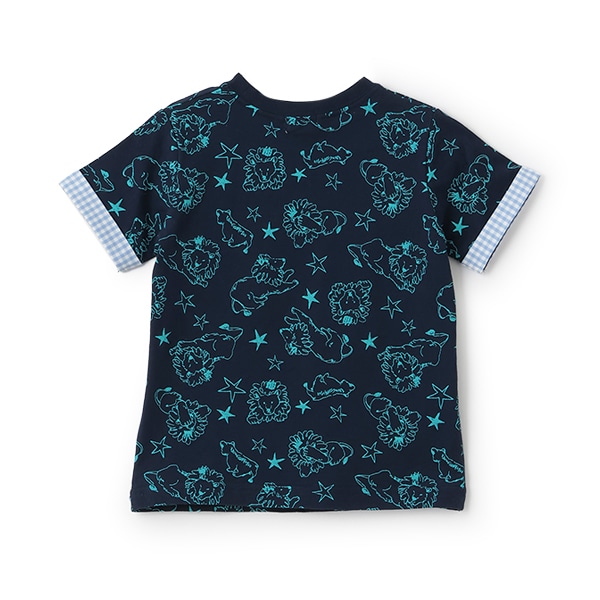 【日本未販売・アメリカから】Baby Lion Tシャツ 新品 ライオンギミック半袖Tシャツ(80cm 黒): キッズ - ナルミヤ