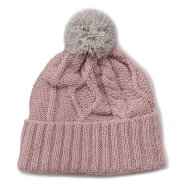 Narumiya Online ナルミヤ オンラインの公式通販サイトケーブルニット帽子 48 50 ピンク キッズ