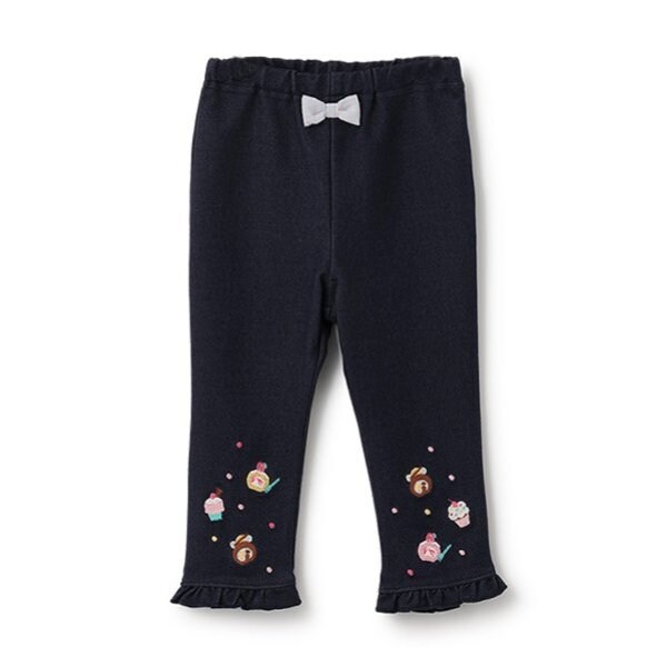 897*ベイビーチアー　ハンバーガートレーナー&ポテトパンツ セール】チュールポンポンショートパンツ（スウェットパンツ
