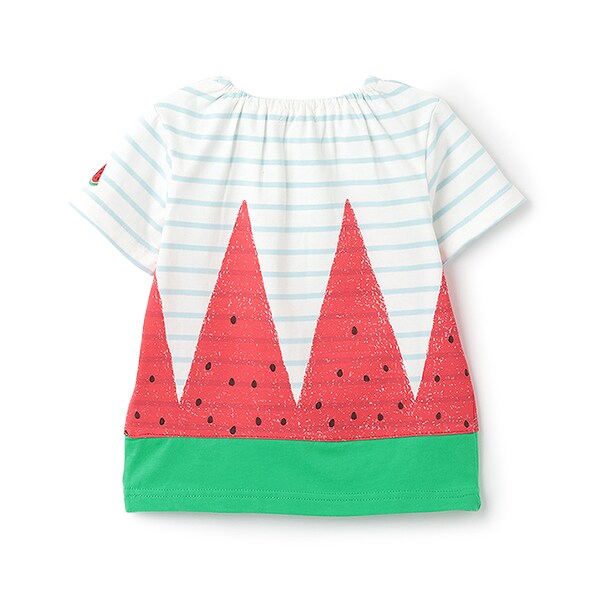 スイカTシャツ(80cm ブルー): ベビー - ナルミヤ オンライン公式