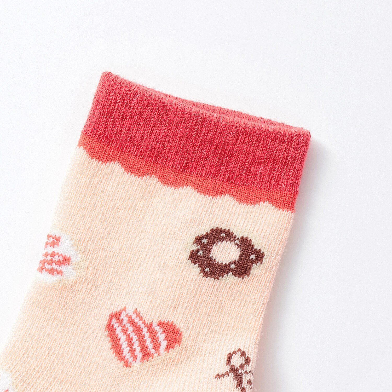 mimiちゃんハート 2Pソックス(7-8cm ピンク): キッズ - ナルミヤ