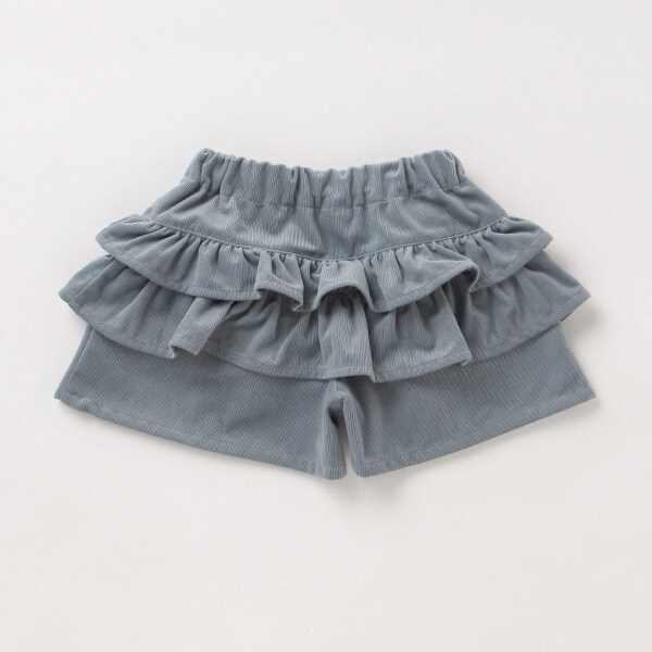 2段フリルキュロット(80cm モカ茶): キッズ - ナルミヤ