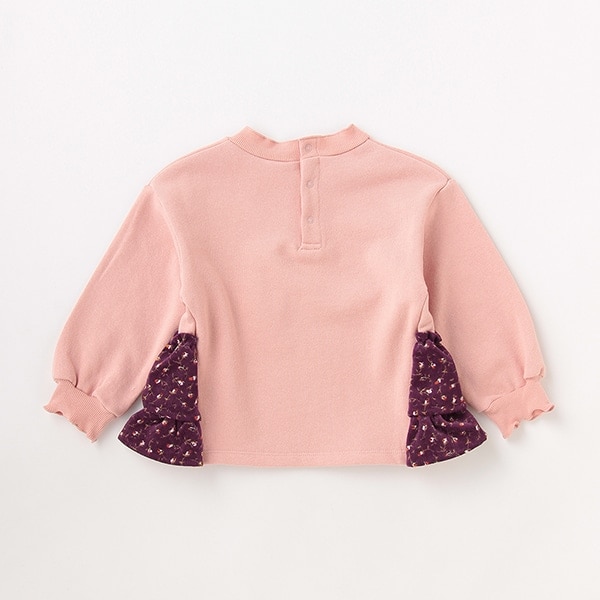 花柄フリルトレーナー(80cm サックス): キッズ - ナルミヤ オンライン