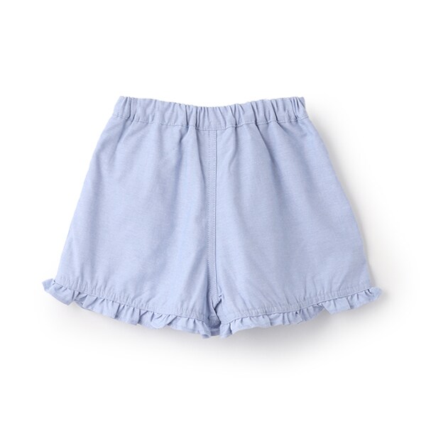 rurumu フリルショートパンツ rurumu:（ルルムウ）の「rurumu:/ルルムウ/lace-up frill PT