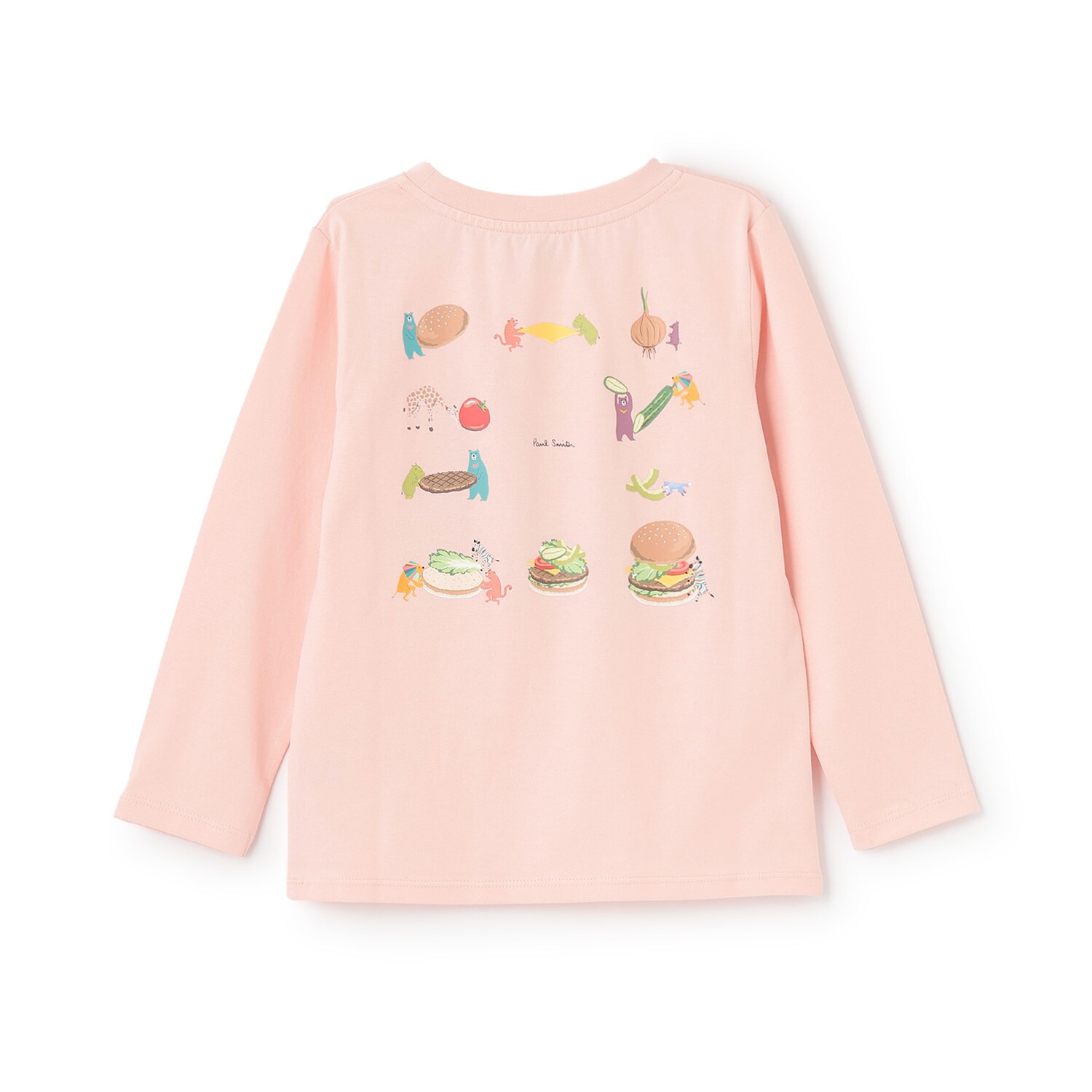 (アニマル) Animal  レディース Leena Tシャツ オーガニックコットン ボクシー 半袖 トップス MW550 (コーラル) オーガニックコットン 前切替胸猫プリントTシャツ レディス