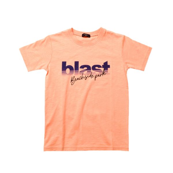スラブ天竺・サンセットプリント半袖Ｔシャツ
