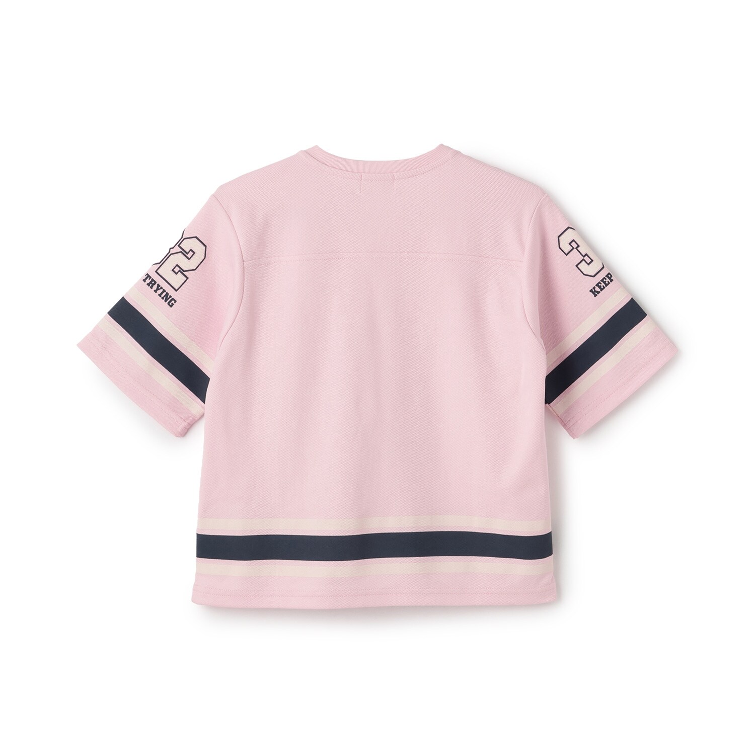 ホッケーTシャツ7分袖(90cm ピンク): キッズ - ナルミヤ