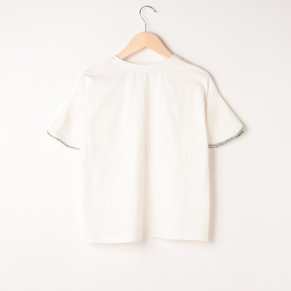 パイピングフレアスリーブTシャツ