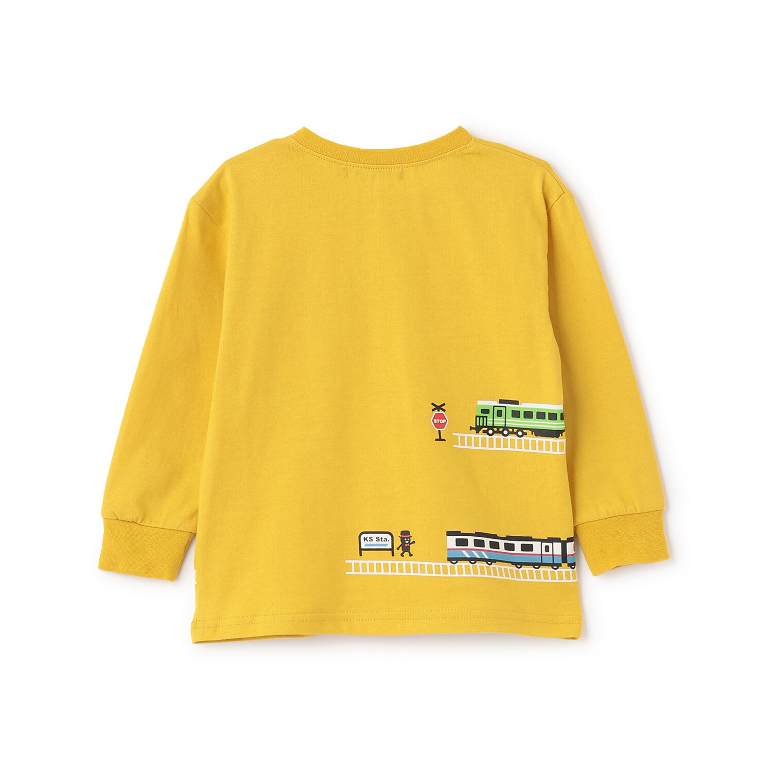 【希少柄】プリーツプリーズ　カットソー　カジノ柄　ルーレット　長袖　サイズ3 BREEZE 子供服 ブリーズ WEB限定無地 ボーダー 長袖 Tシャツ