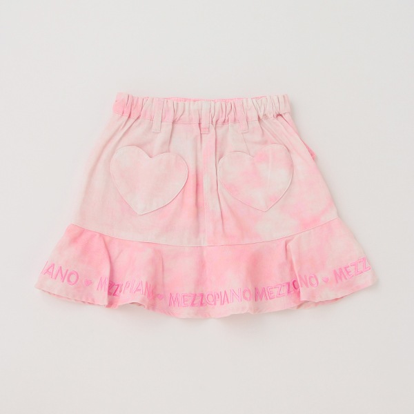 裾ロゴペプラムスカート(110cm ピンク): キッズ - ナルミヤ オンライン
