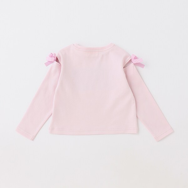 ぬいぐるみロゴ　長袖Tシャツ