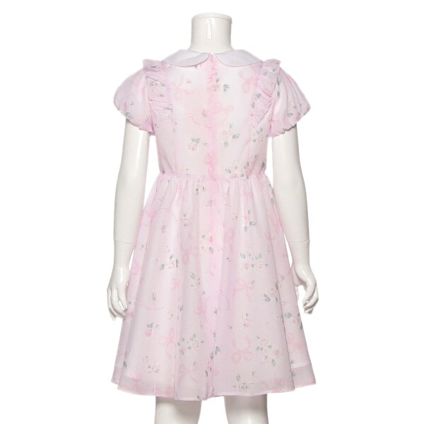 Narumiya Online ナルミヤ オンラインの公式通販サイトオリジナルバラ柄ワンピース 1 ピンク キッズ