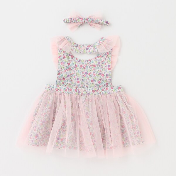 極美品　メゾピアノ　花柄　チューリップ　セットアップ　スーツ　女の子　キッズ えっくす☆きゅーと15thシリーズ「Melty☆Cute/Little Punkish