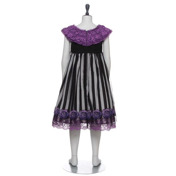 アナスイミニ 薔薇レースストライプドレス ワンピース Mサイズ