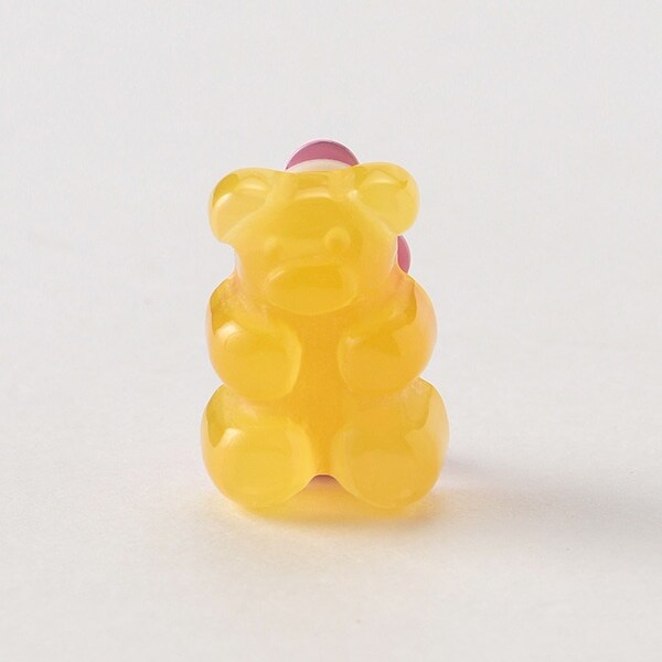 Narumiya Online ナルミヤ オンラインの公式通販サイトグミ風ベアイヤリング F 黄 ジュニア