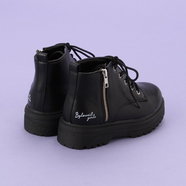 厚底ブーツ(21cm 黒): ジュニア - ナルミヤ オンライン公式サイト