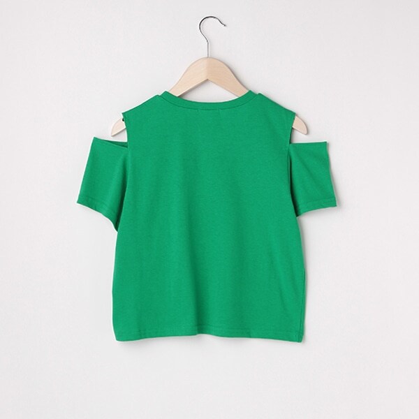 バイラビット ミントグリーン Tシャツ 140 楽天市場】バイ ラビット(by LOVEiT)エアブラシフラワーTシャツ