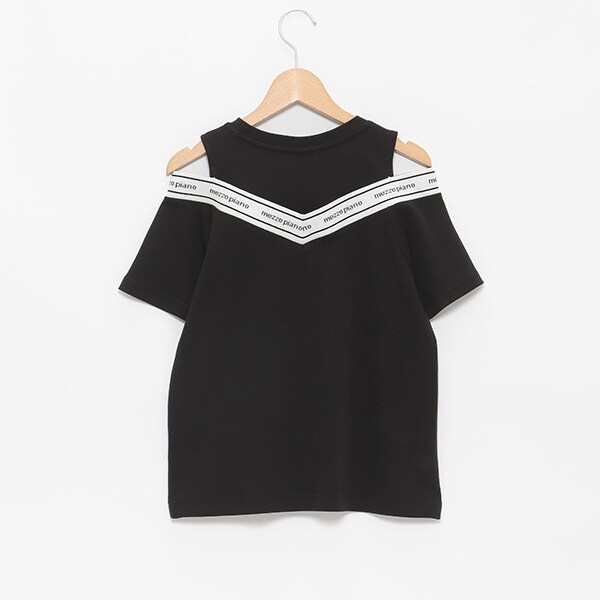 人気商品再入荷】【直営店で取り扱い無し】肩あきリブTシャツ(S