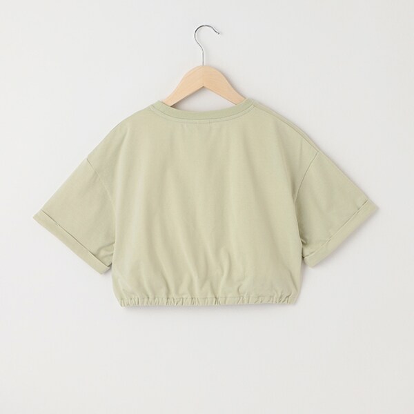 短丈Tシャツ＆ロゴリブタンクトップセット(S(140) 黒): ジュニア ナルミヤ オンライン公式サイト