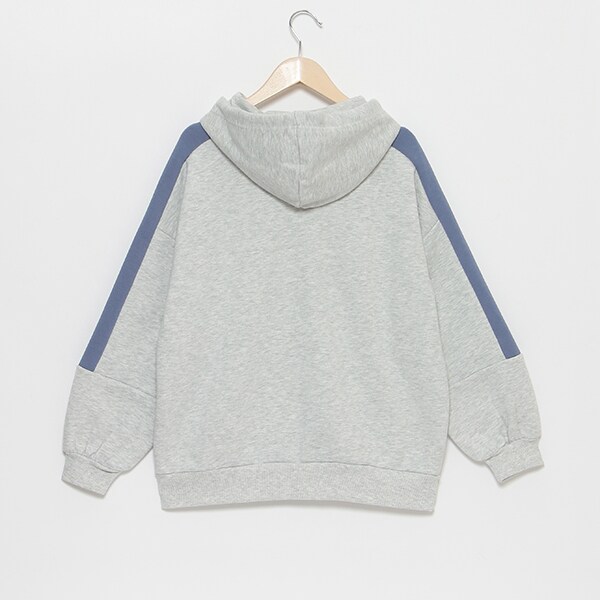 LTXC】裏起毛ZIPパーカ(S(140) トップ グレー): ジュニア