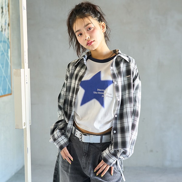 LTXC】アソートラグラン長袖Tシャツ(S(140cm) 紺): ジュニア