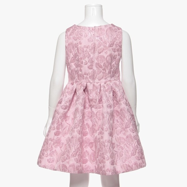 Narumiya Online ナルミヤ オンラインの公式通販サイトトドラー フラワージャガードドレス 100 ピンク キッズ