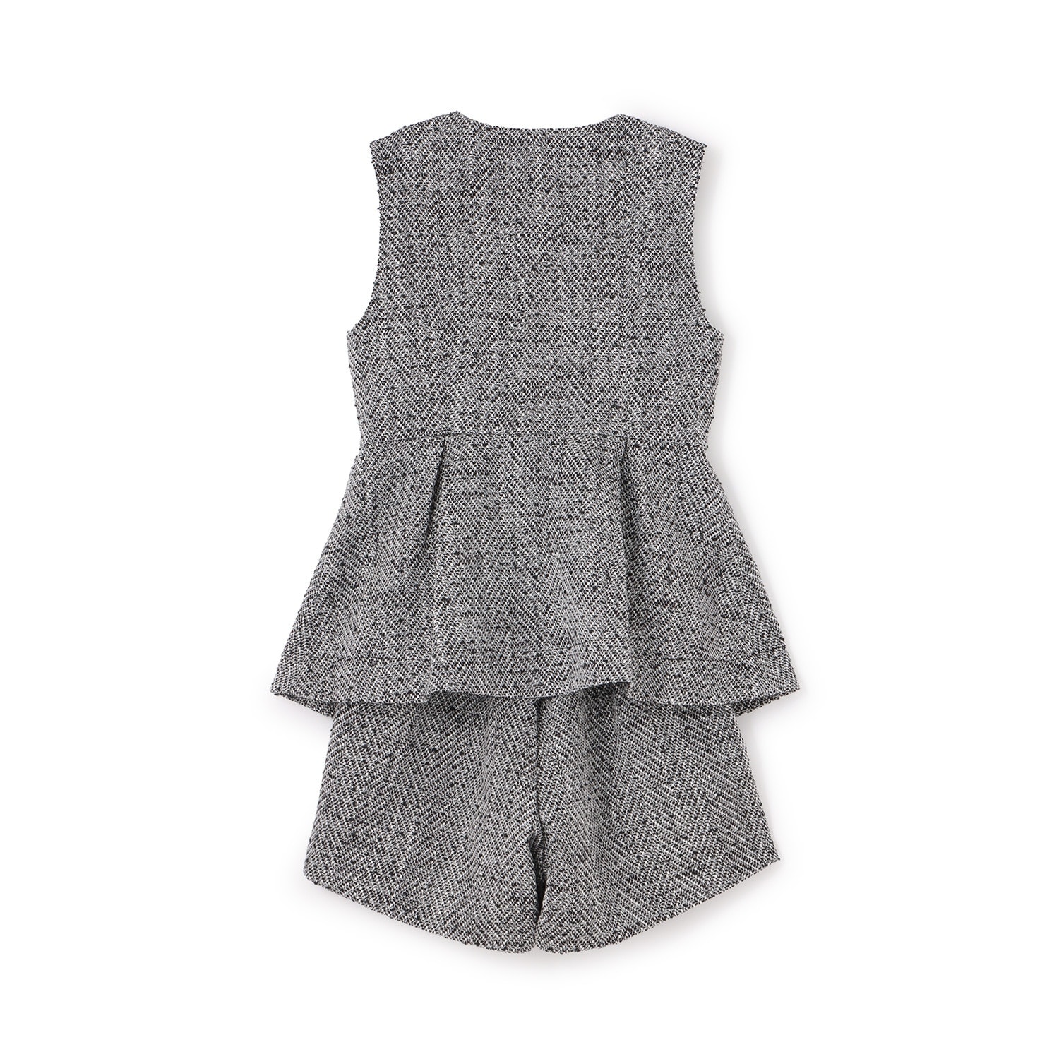 フレアジレ&ショートパンツセット(130cm グレー): キッズ - ナルミヤ