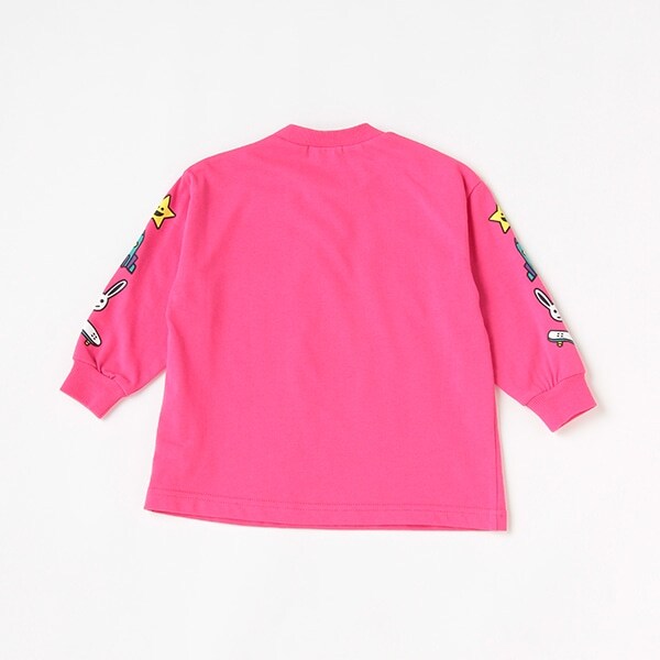 【WEB限定】袖プリント長袖Tシャツ