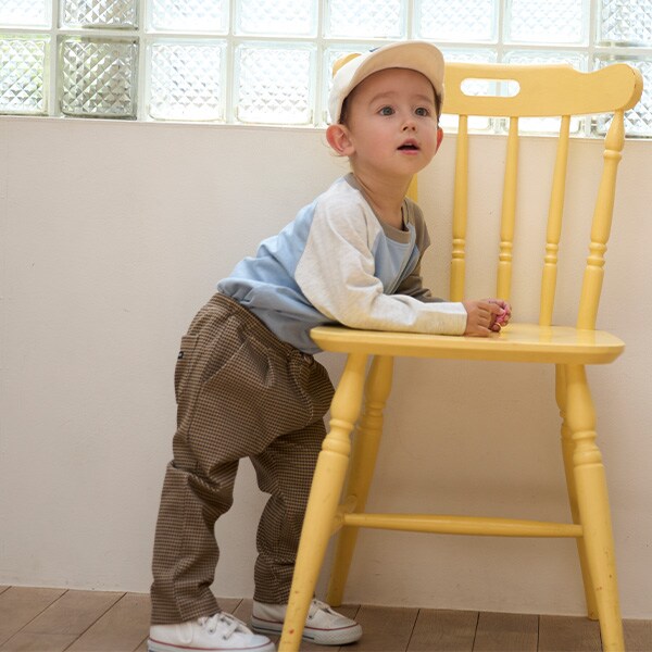スマイルシリーズ】BOYSタックパンツ(80cm ECRU(キナリ スマイルシリーズ】BOYSタックパンツ(80cm ECRU(キナリ