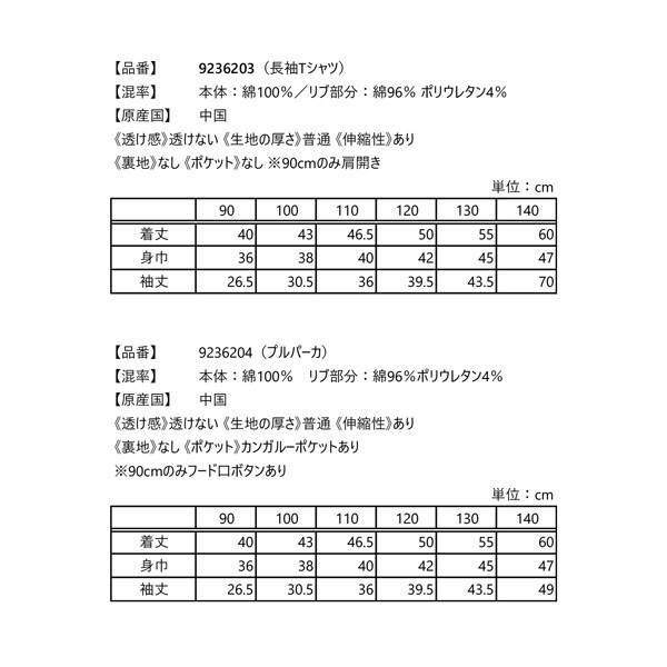 プティマイン　水着　110センチ　2着セット