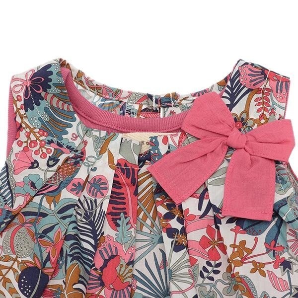 Narumiya Online ナルミヤ オンラインの公式通販サイトトロピカルトレイルズワンピース 日本製 80 ピンク キッズ