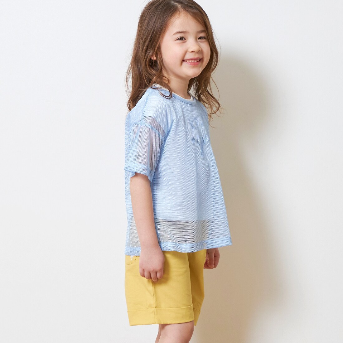 １７　150Tシャツセット KPBOY 先染めチェック長袖シャツ(90～150)(90cm 赤): キッズ