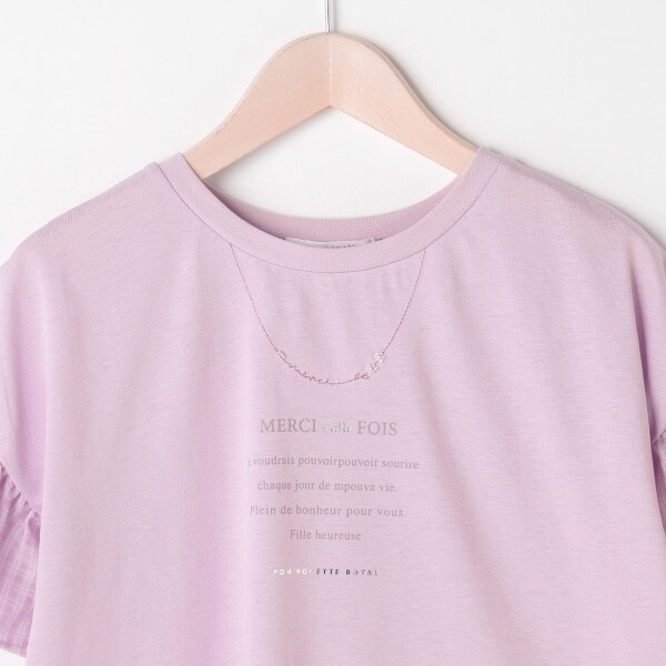 ポンポネット新品新作タグ付きネックレスTシャツ160 ポンポネット新品新作タグ付きネックレスTシャツ160