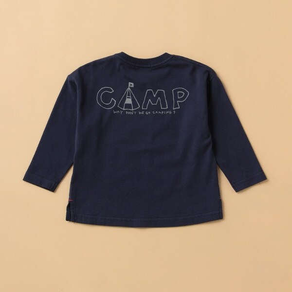 キャンプ長袖Tシャツ