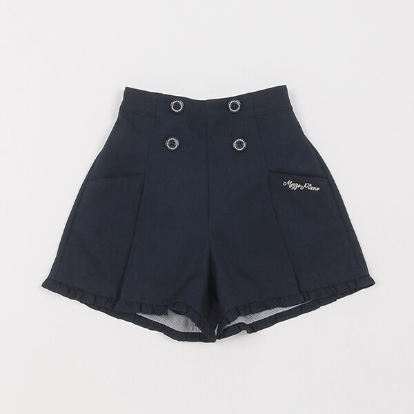 つりつき タックショートパンツ(110cm サックス): キッズ