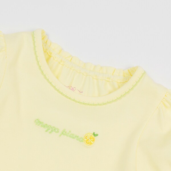 裾フルーツTシャツ&シトラスショートパンツ
