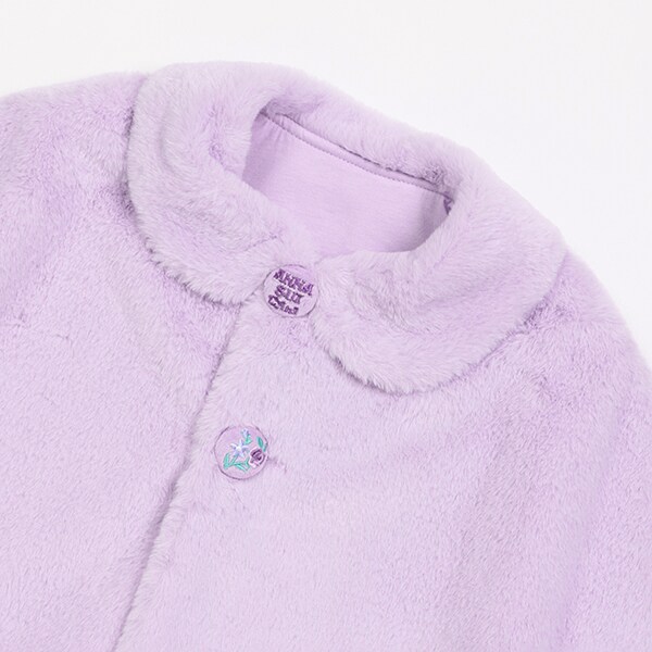 アナスイミニ　ファーブルゾン　ラベンダー⭐︎サイズL UVカット・撥水】リバーシブルブルゾン(SS(85-95㎝) ラベンダー