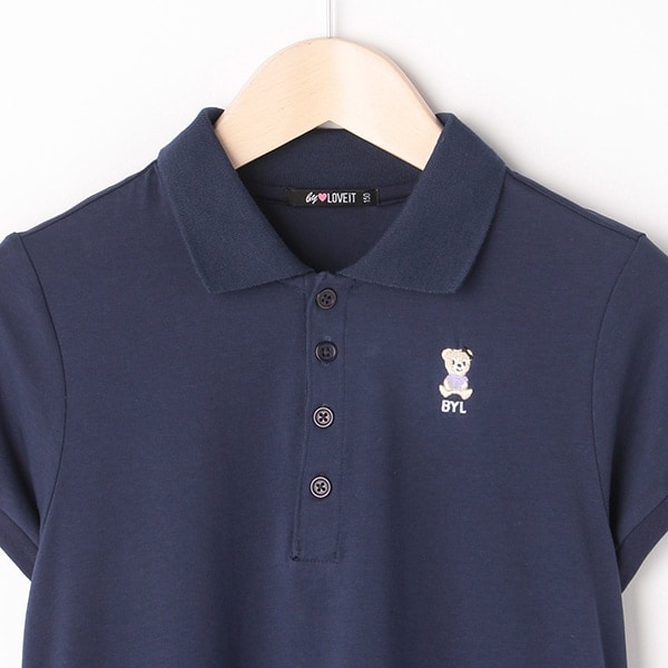 ラビ子ポロワンピース(120cm 紺): ジュニア - ナルミヤ オンライン公式  