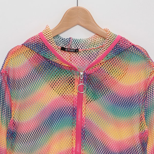 ジンベイザメメッシュパーカ S/M/L/XL Dulce-ドゥルチェ- 犬服
