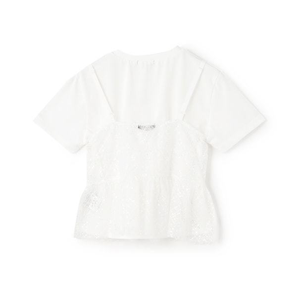 チュールビスチェセットTシャツ チュールビスチェセットTシャツ（Tシャツ） | GALLEST